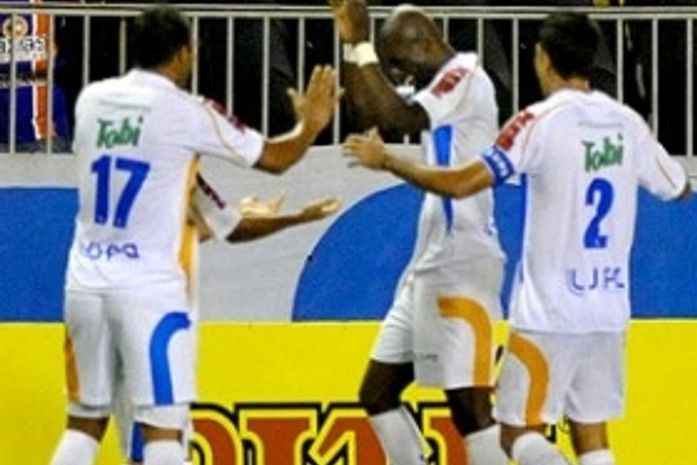 Somália comemora gol