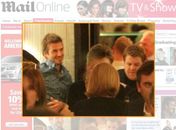 David Beckham curte noitada com amigos