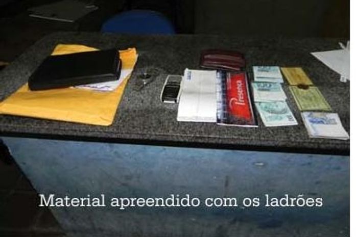 Material apreendido
