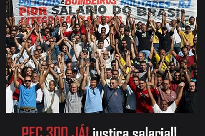 PM's e Bombeiros planejam greve nacional para o dia da posse de Dilma
