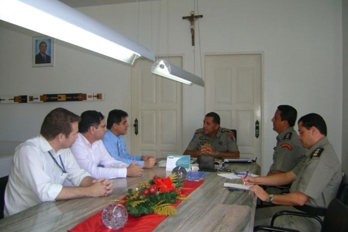 Reunião aconteceu no Quartel do Comando Geral da PM 