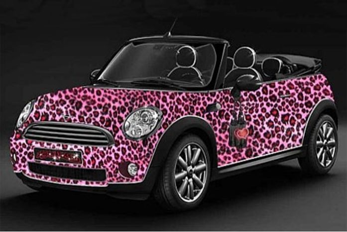 Mini Cooper pink