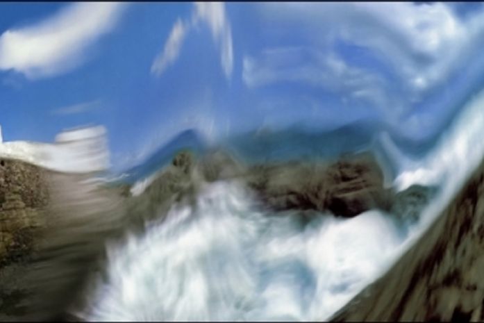 Fotógrafo David Glat media visita à exposição Pérolas Imperfeitas