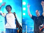 Em show de carisma e talento, Guga derrota Agassi no Maracanãzinho