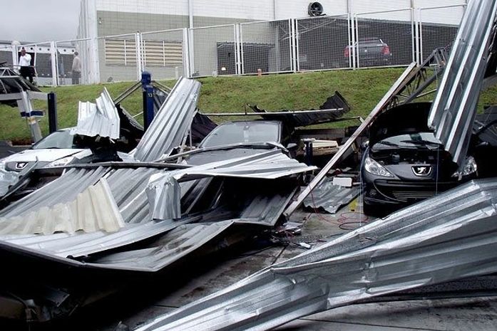 Campinas: ventos de até 115 km/h derrubaram 30 árvores