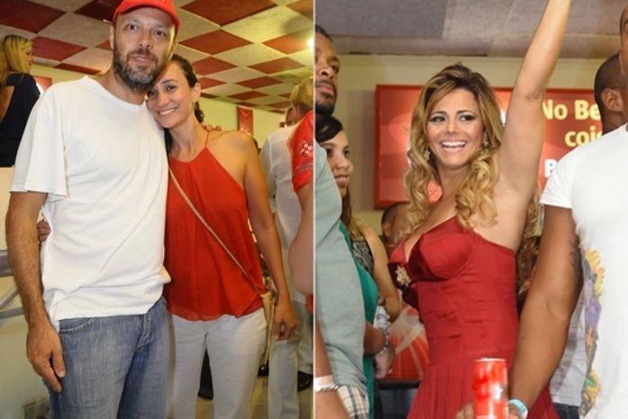 José Padilha e Viviane Araujo: forças unidas no carnaval do Salgueiro
