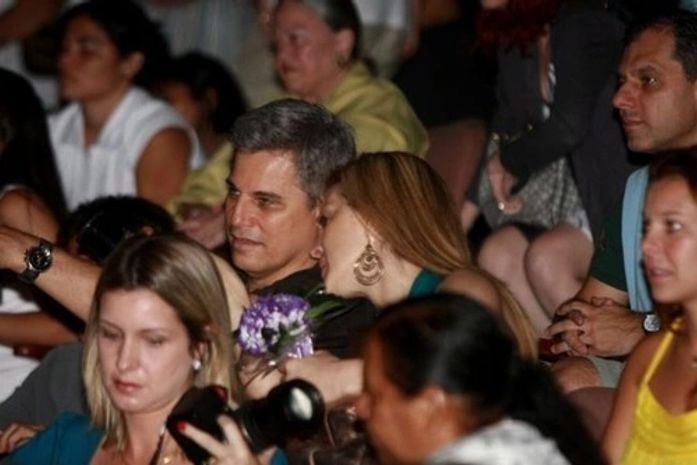 Edson Celulari e Cláudia Raia juntos....