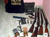 PF apreende armas em casa da mãe de PM reformado em Niterói