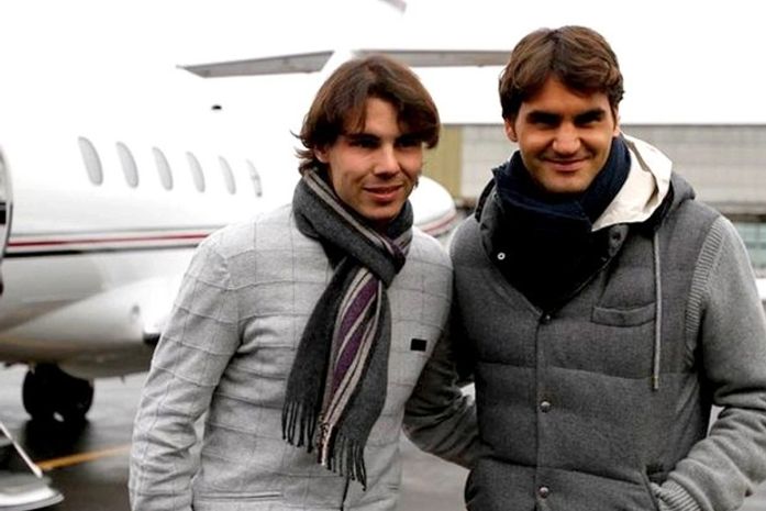 Em casa, Federer vence Nadal no primeiro de dois jogos beneficentes