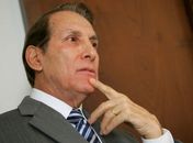 Quércia durante a campanha eleitoral de 2010