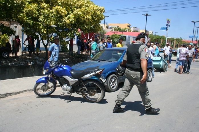 Um preso e dois feridos durante tiroteio no Centro de Arapiraca