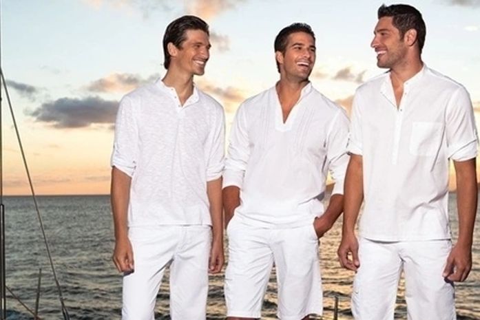 Hora H: Branco é a cor certa para os homens usarem no Ano Novo