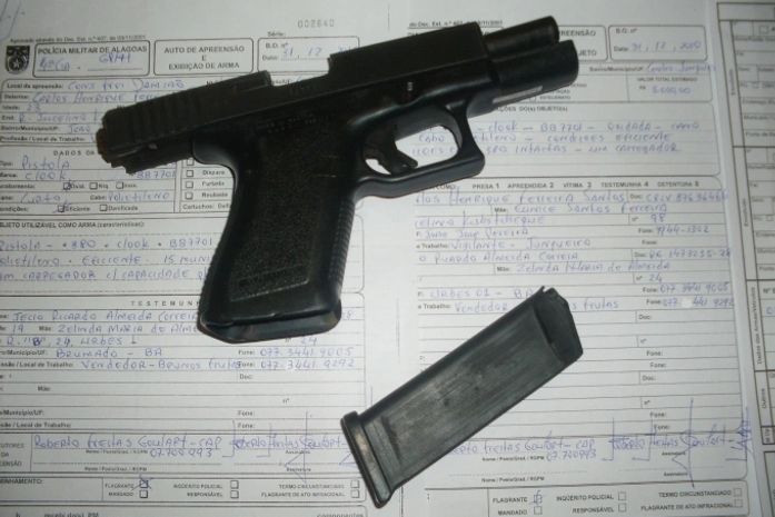 Arma apreendida