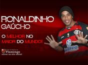 Flamengo anuncia oficialmente a contratação de Ronaldinho Gaúcho