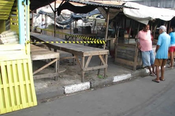 GM isolou a área e acionou a PM que faz buscas ao suspeito.