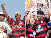 Romário e Ronaldinho: operações ousadas com cifras bem diferentes