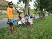 Ciclista completa oito meses pedalando pelo país