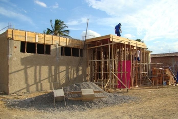 Obras na UBS de Lagoa da Canoa prosseguem a todo vapor