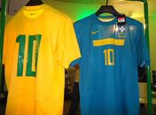 Sem festa, CBF apresenta novos uniformes da seleção brasileira