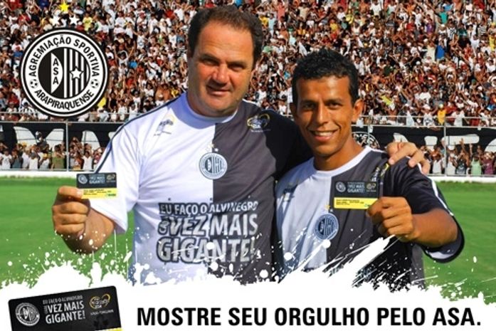 Vica e Didira viram garotos propaganda do Sócio-torcedor