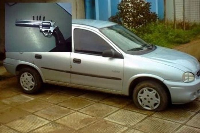Pelopes e Radiopatrulha prendem homem armado com veículo clonado