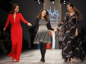 Brasileira que veste futura princesa britânica mostra coleção