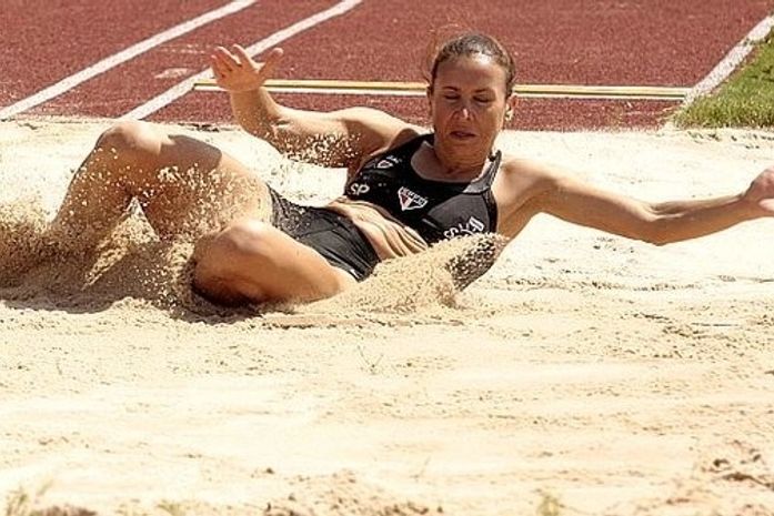 Maurren Maggi vence prova do salto em distância em São Paulo