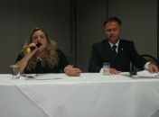 Deputada Federal Rosinha da Adefal  e Presidente do (PT do B) Marcus Toledo