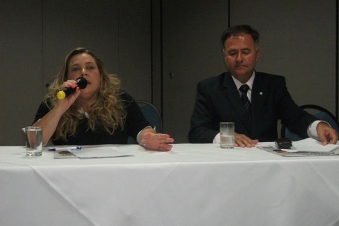 Deputada Federal Rosinha da Adefal e Presidente do (PT do B) Marcus Toledo