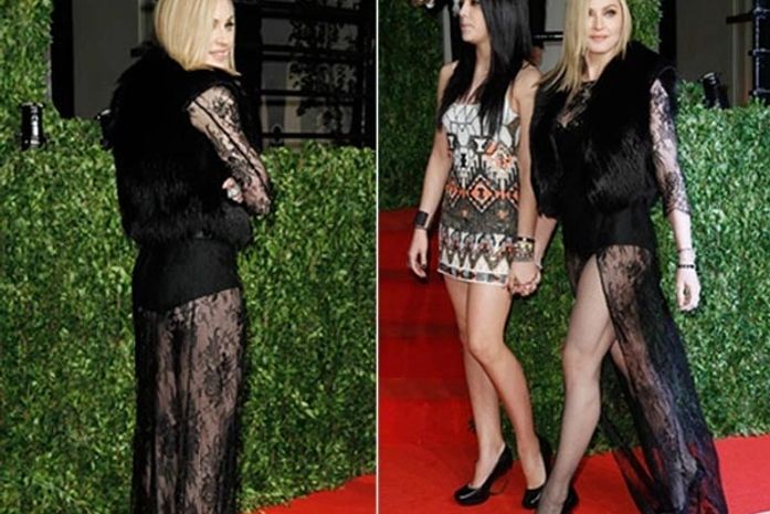 Madonna teria se acabado de dançar com o ex, Sean Penn, em festa
