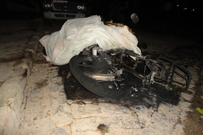 Após ser executado, homem tem corpo totalmente carbonizado no Sertão