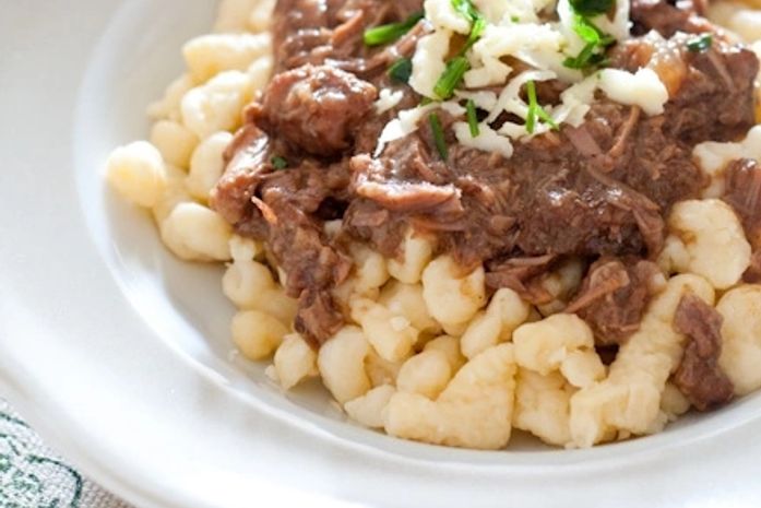 Prato alemão: Spaetzle é fácil de preparar e pode ser congelado