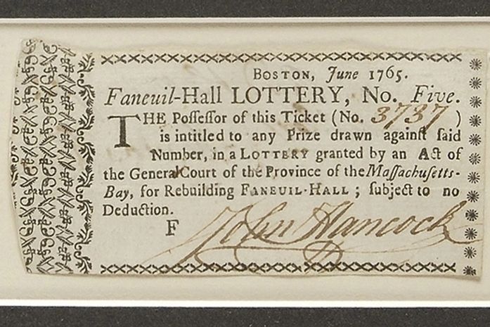 Bilhete de loteria do século XVIII é leiloado por R$ 16 mil nos EUA