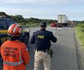 CBMAL e PRF em rodovia