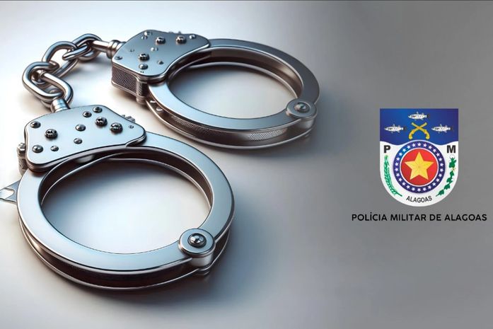 PM prende homem com mandado de prisão por homicídio em Maceió
