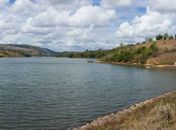 Barragem de caçamba em Quebrangulo