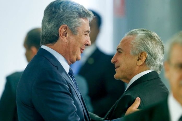 Fernando Collor e Michel Temer