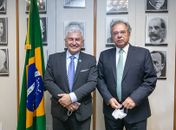 Ministros Marcos Pontes e Paulo Guedes