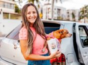 Feriadão: pitstop educativo do DMTT aborda condutores na saída para o litoral norte