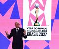 Fifa lança marca da Copa Feminina 2027 em evento no Rio de Janeiro
