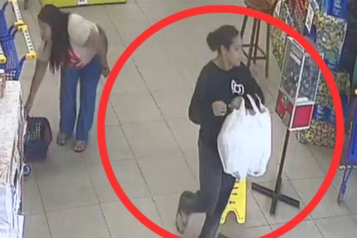 PC divulga imagens de mulheres suspeitas de furtar leite infantil em supermercado em Arapiraca