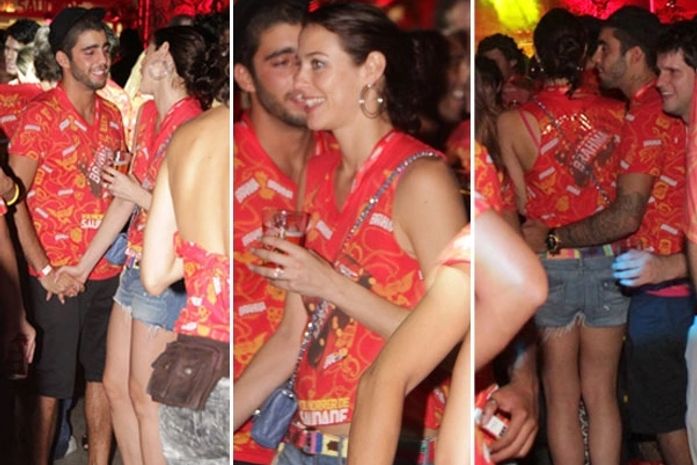 Rapaz que azarou Piovani no carnaval é ex de Isis Valverde