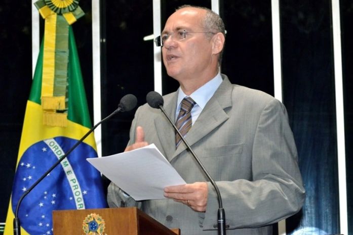 Renan registra visita a Alagoas do ministro da Justiça, José Eduardo Cardozo Foto: Waldemir Barreto/ Agência Senado