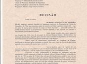 Decisão do juiz Geraldo Amorim 