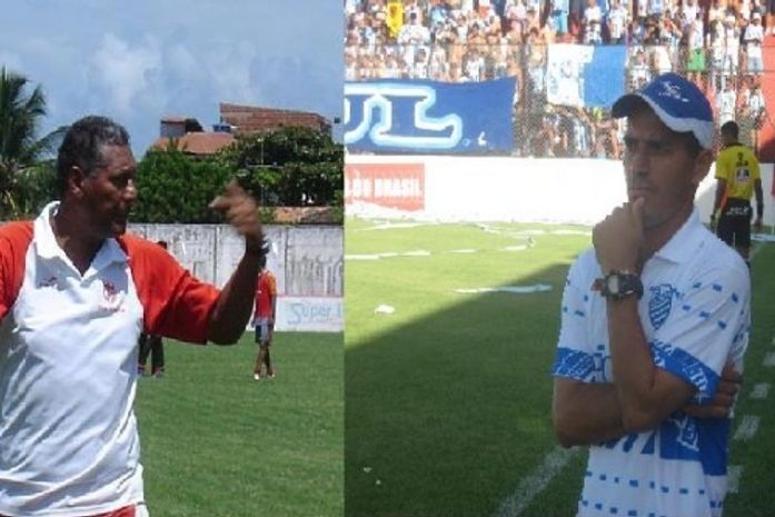 Desesperados, CSA e CRB voltam no tempo para sair da crise e mudam técnicos