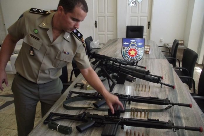 Polícia Militar de Alagoas adquire 35 novas armas para a corporação