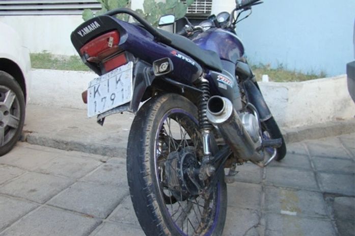 Moto apreendida 