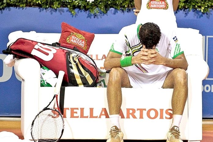 Bellucci vence o primeiro set, mas acaba tomando virada de James Blake em Miami
