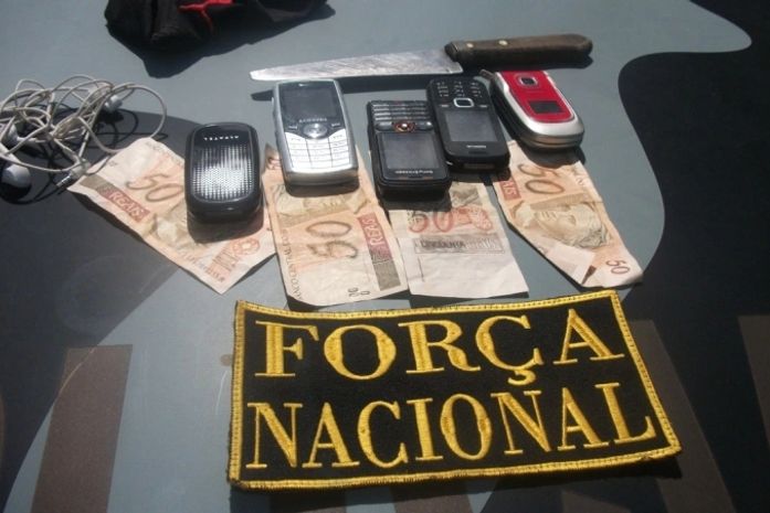 Após assalto, dois homens são presos pela Força Nacional