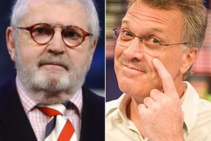 Jô Soares cai da cadeira durante seu programa